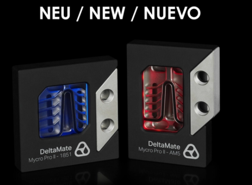 Thermal Grizzly, yeni DeltaMate MPII işlemci su bloklarını duyurdu