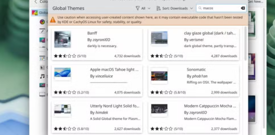 KDE Plasma'yı macOS gibi göstermek mümkün mü? İşte işe yarayan tema ve ayar önerileri